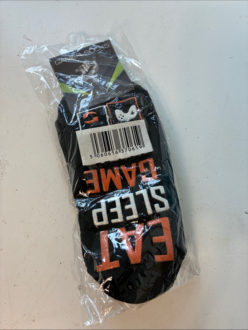 Amazon Gamer Socks My Life Goes Like This Eat Sleep Game